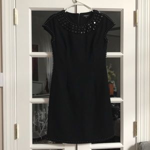- Burberry wool beaded dress